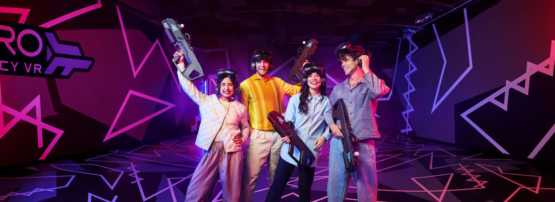 family VR experience, Zero Latency Jax family adventure, VR bonding activity, family-friendly VR games, Jacksonville VR family experience, family teamwork, immersive family outing