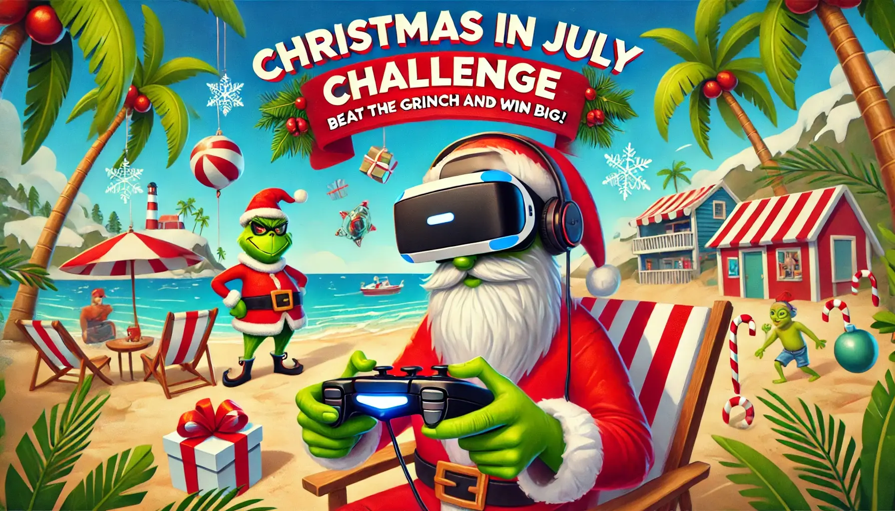 Christmas in July Challenge at Zero Latency Jax