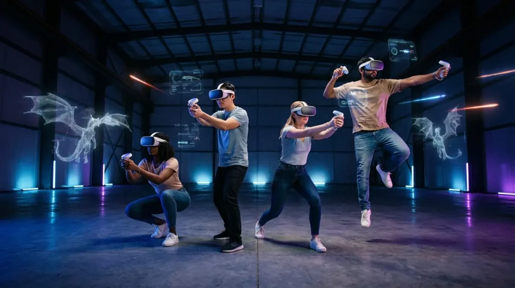 what is free roam vr zero latency jax - jacksonville vr arena